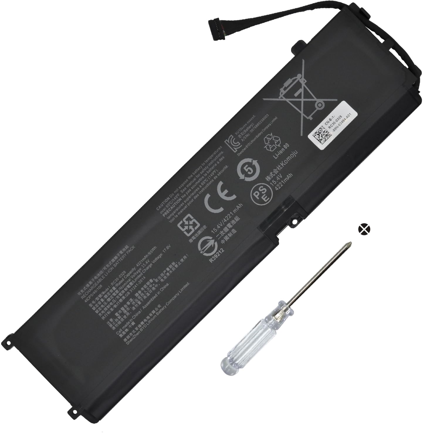 Amazon.com: RC30-0328 Laptop Battery for Razer Blade 15 Base 2020